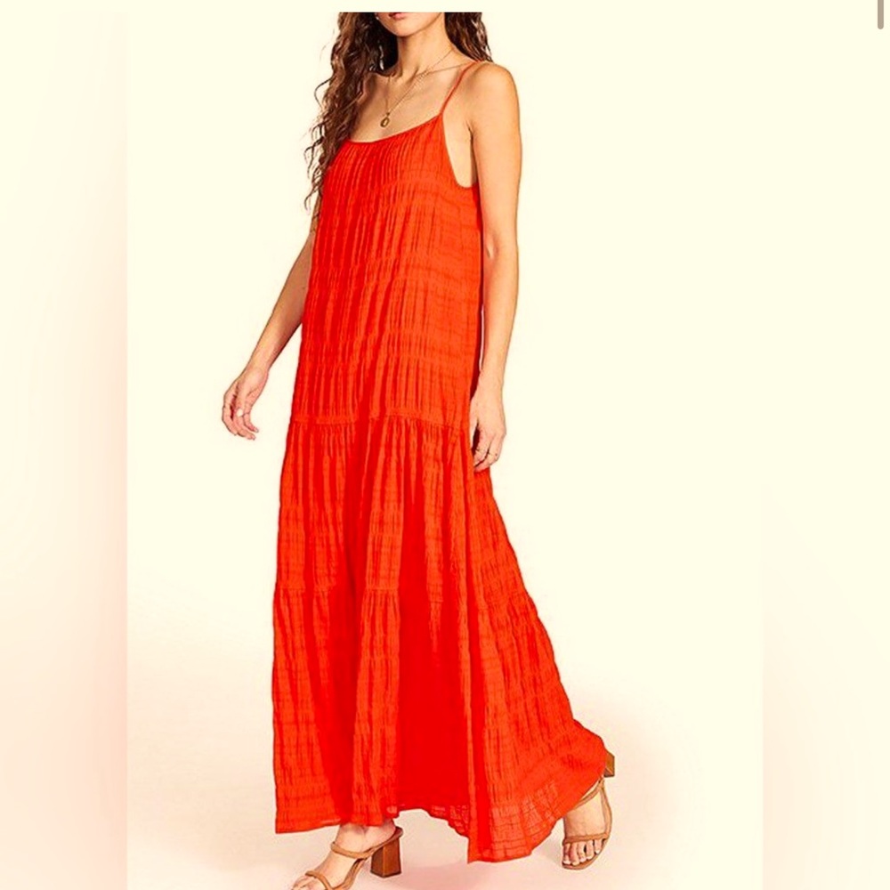 BB Dakota by Steve Madden Tangerine Maxi Sun Dress
